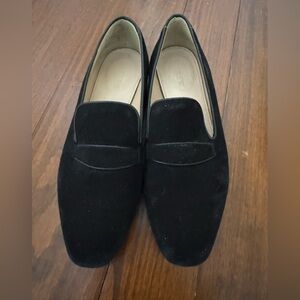 J. Crew Black Suede Loafers - 7.5 - EUC